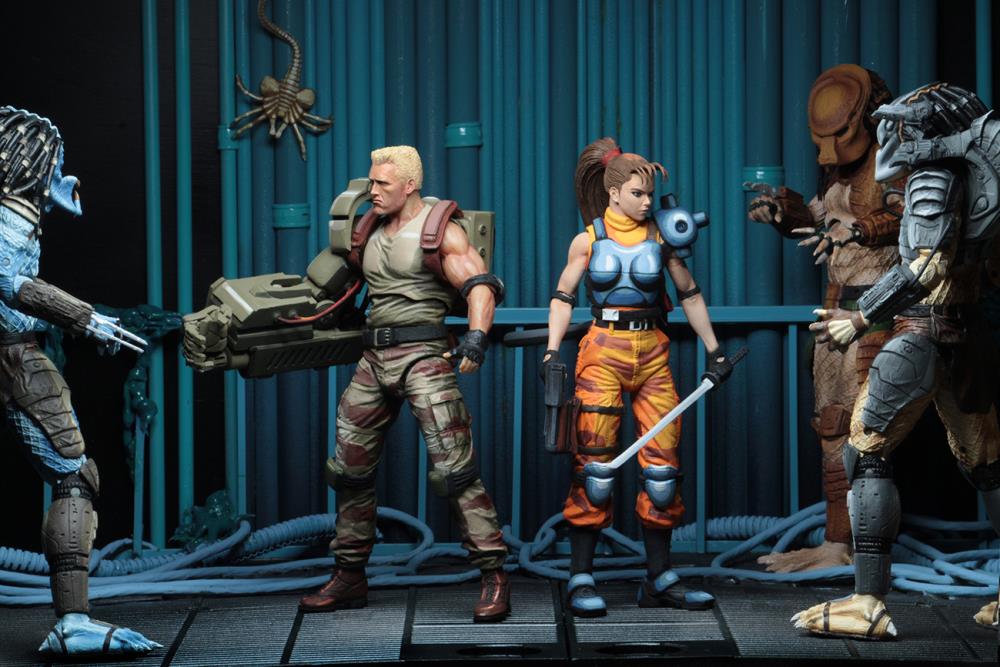 Alien vs. Predator Dutch Schaefer Linn Kurosawa Arcade