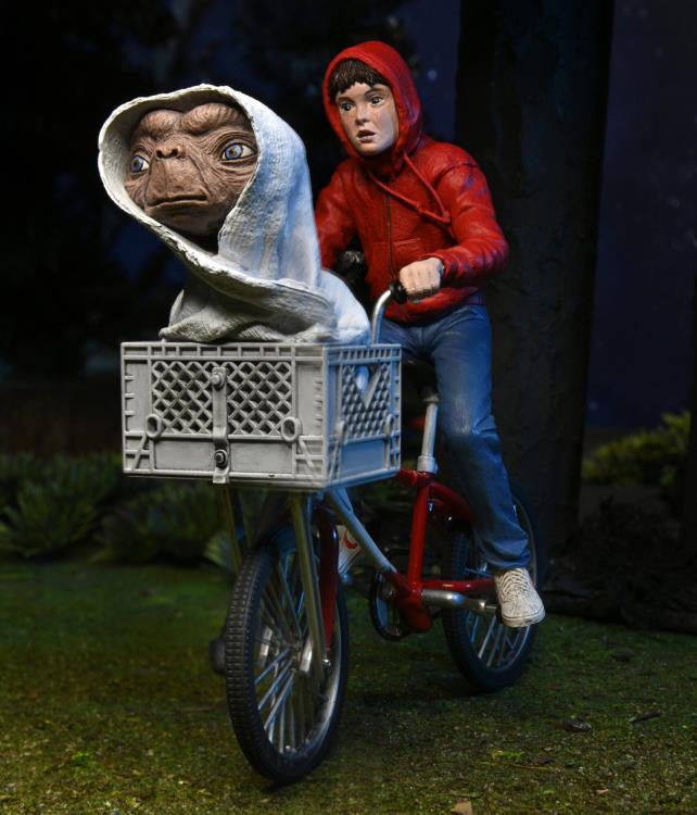 E.t. 40th Anniversary 7 Action Figure Elliot & E.T. on Bicycle