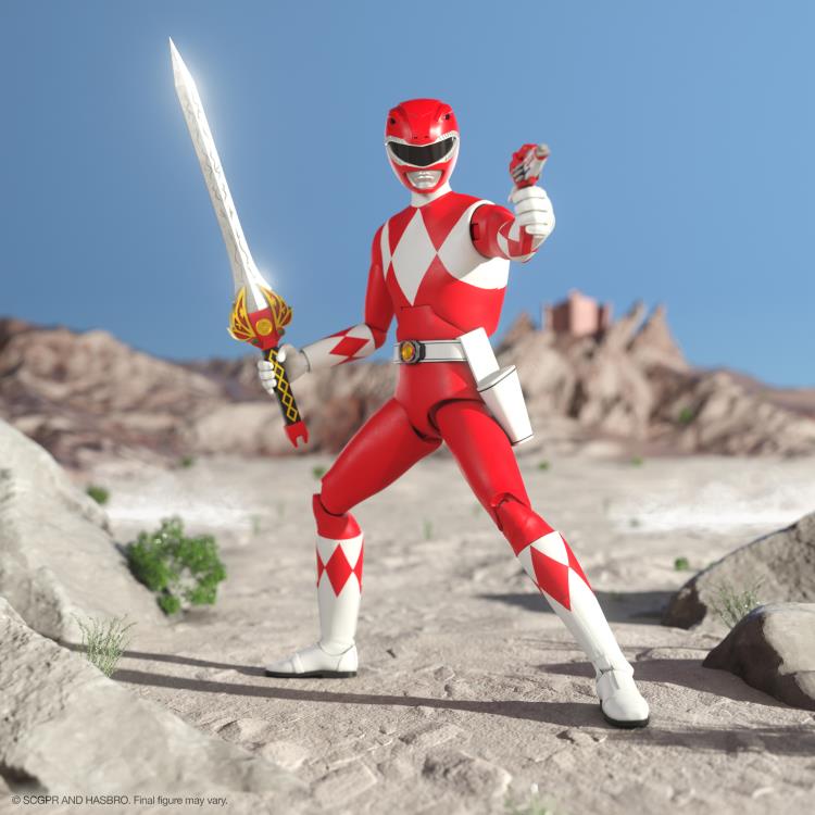 Red power ranger action figure 2025