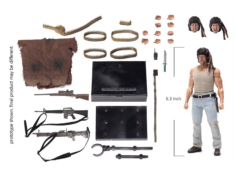 First Blood Exquisite Super Series John Rambo 1 12 Scale PX