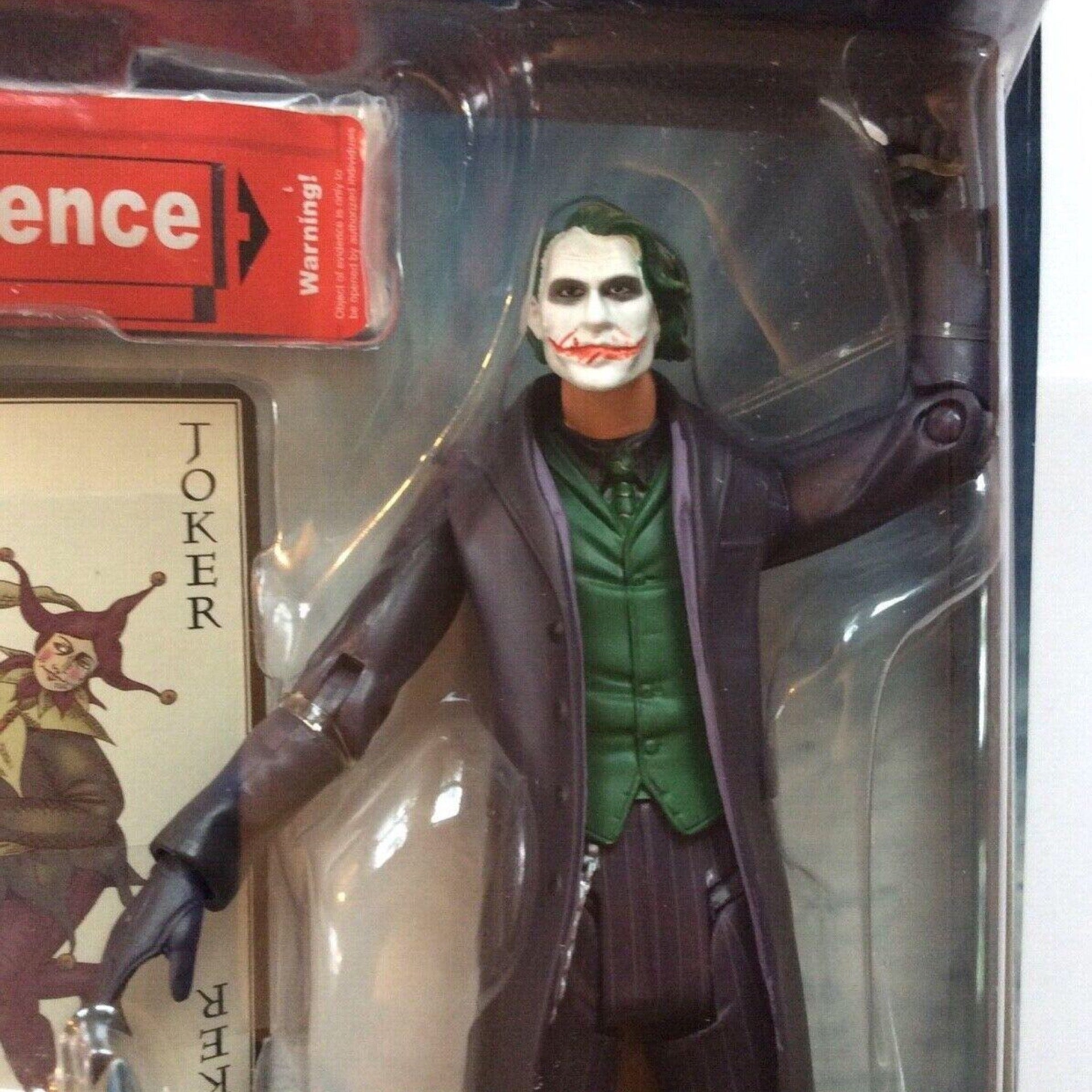 The joker with crime scene evidence store